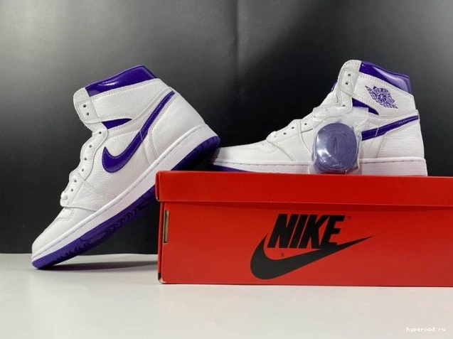 AIR PURPLE COURT 1 CD0461-151 JORDAN RETRO HIGH 0705